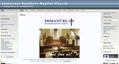 Desktop Screenshot of immanuelsouthern.com